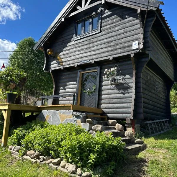 Stabbur Steinbekken Roost, Rustic Forest Stay, Shared Toilet, No Shower,位于Eidsvoll的酒店