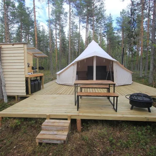 Stamsjö Glamp，位于Åsele的酒店