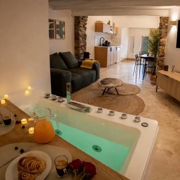 SUITE QU4TRE, Jacuzzi, Citadelle Bastia，位于巴斯蒂亚的酒店