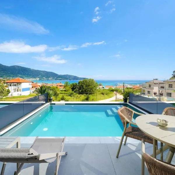 Videre Golden Private Pool Suites，位于Potamia的酒店