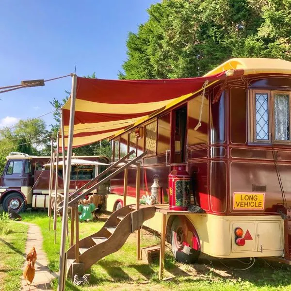 Molly the Showman's Wagon，位于海尔舍姆的酒店