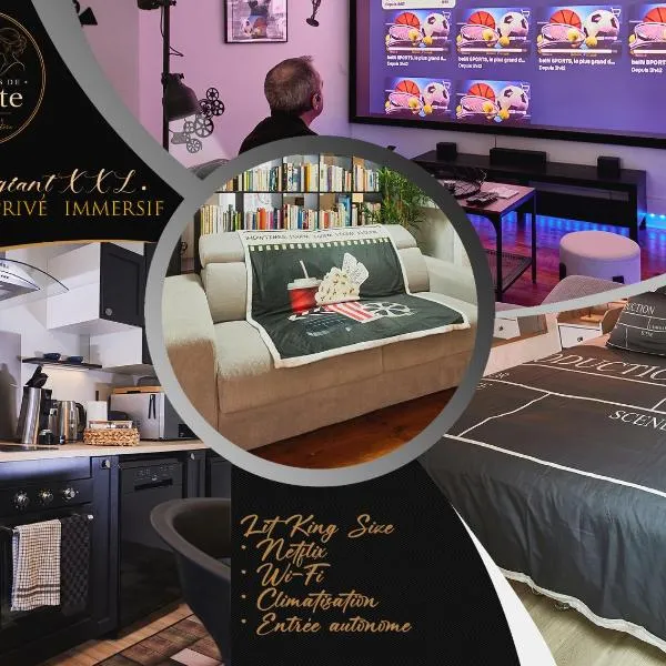 Cinéma Privé Maison Cosy Romantique，位于里永的酒店