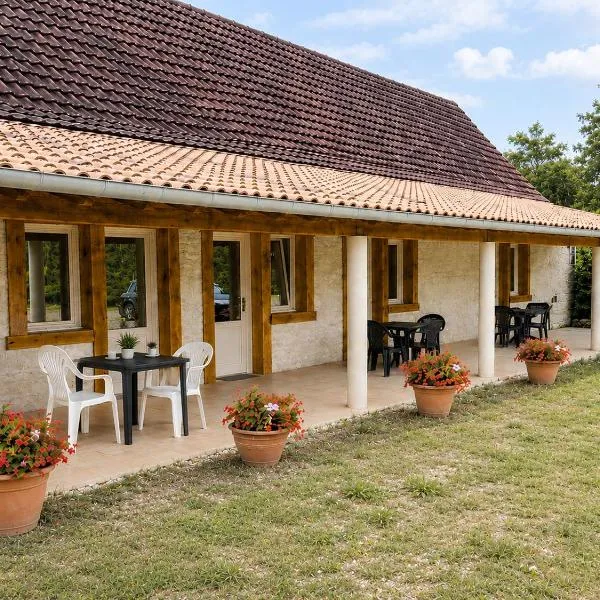 Chambres d'hôtes de l'Igues，位于Montfaucon的酒店