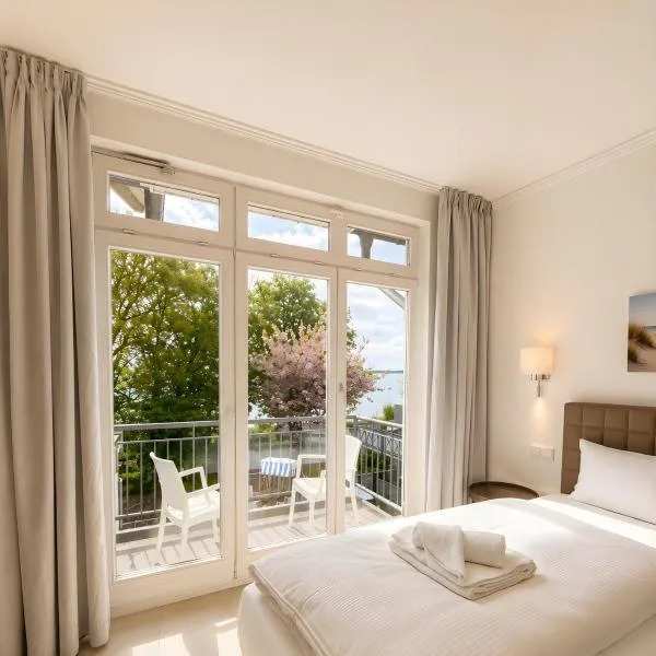 Oceanview Residences Lauterbach Rügen Ostsee-Meerblick erste Reihe，位于普特布斯的酒店