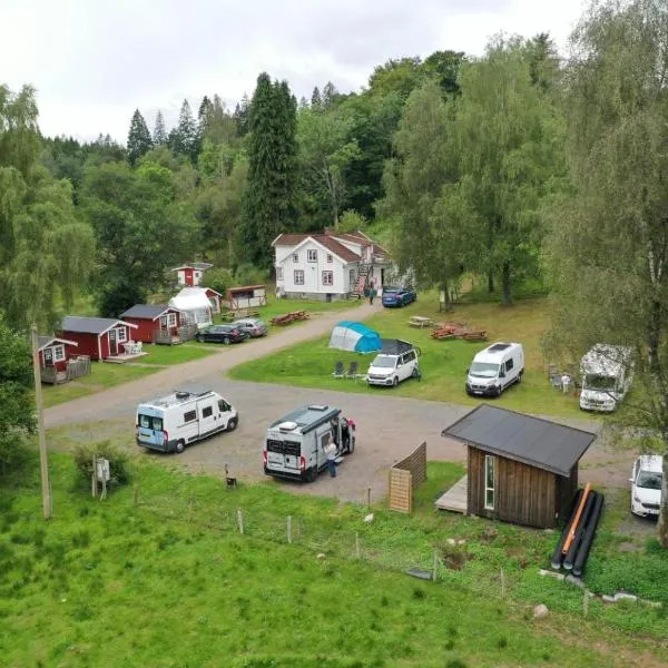 Björsjöås Vildmark - Rooms and small camping cabin close to nature，位于Olofstorp的酒店
