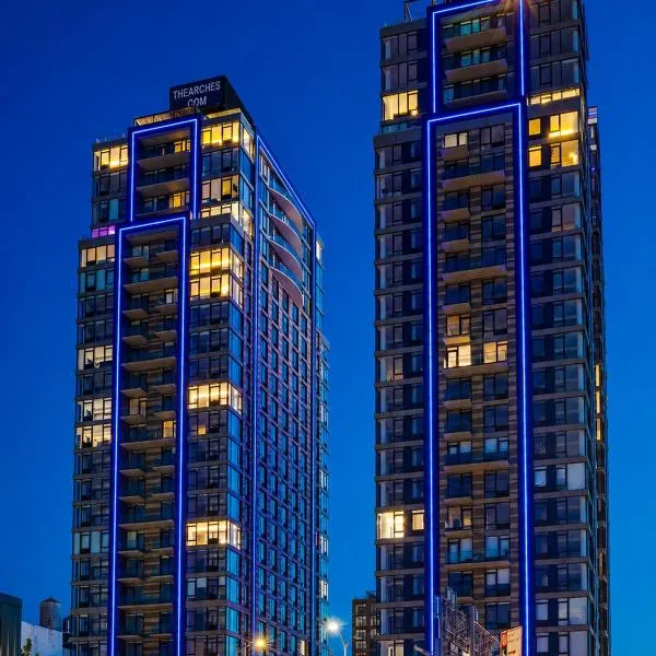 Global Luxury Suites at The Arches，位于布朗克斯的酒店