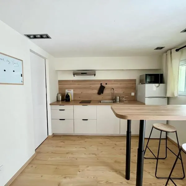 Le Studio nature de La Pra，位于Herbeys的酒店