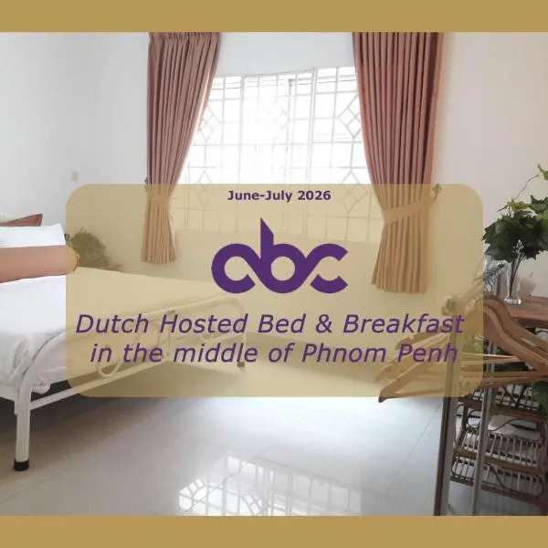 Dutch Hosted B&B, ABC,位于金边的酒店
