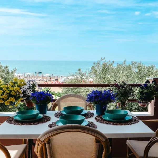 Corfu Glyfada Beach Apartment 58a，位于科孚镇的酒店