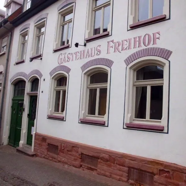 弗雷霍夫旅馆，位于维斯洛赫的酒店