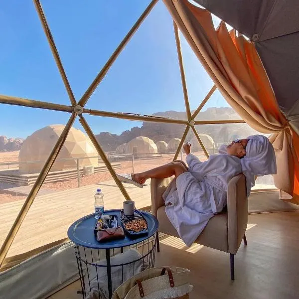 Ain Rum Luxury Camp，位于瓦迪拉姆的酒店