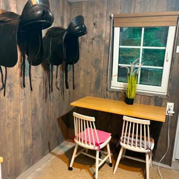 Easy stay in horse ranch,位于Lieplaukė的酒店
