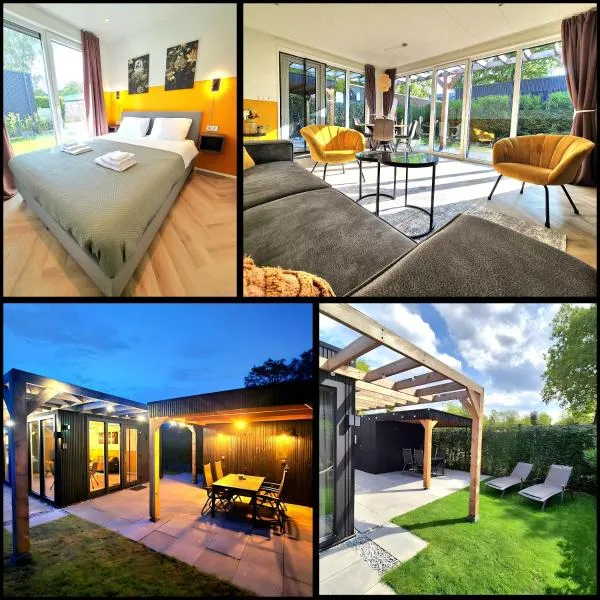 Luxe Natuurhuis 'Veluwe Home De Bosvogel'，位于埃尔默洛的酒店
