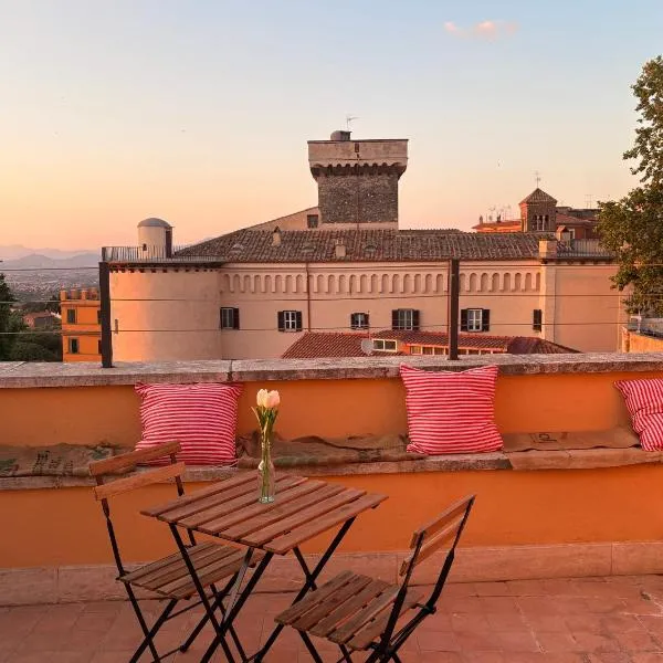 Terrazza Borghese Living，位于弗拉斯卡蒂的酒店