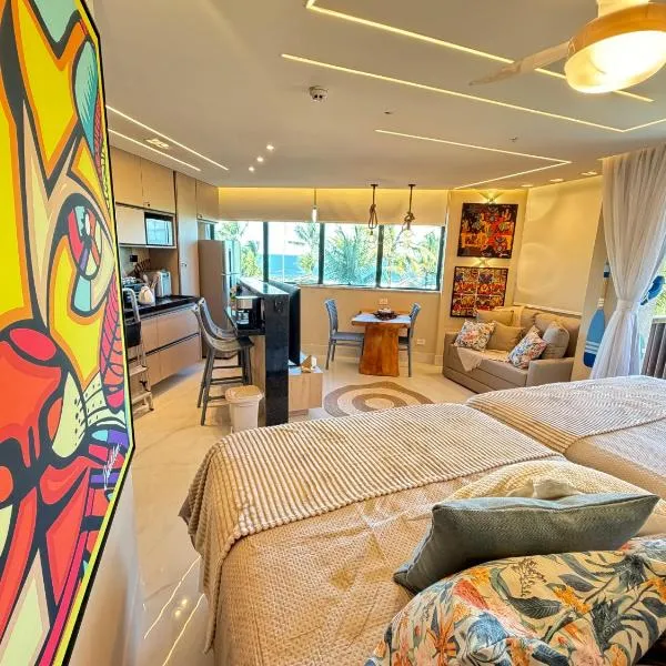 Marulhos resort Muro Alto flats Premium frente ao mar，位于嘎林海斯港的酒店