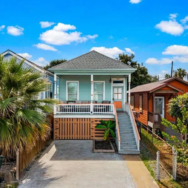 Blue Heron Cottage，位于加尔维斯敦的酒店