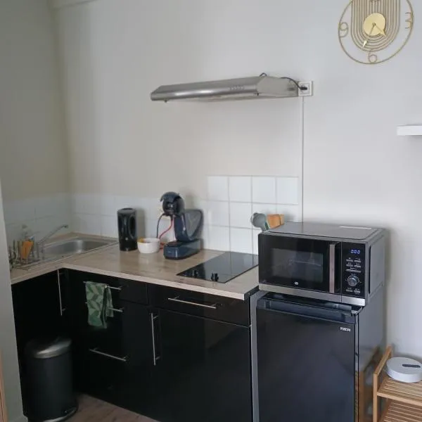 studio 25 m2 city center, 3e étage,3rd floor Brest，位于布雷斯特的酒店