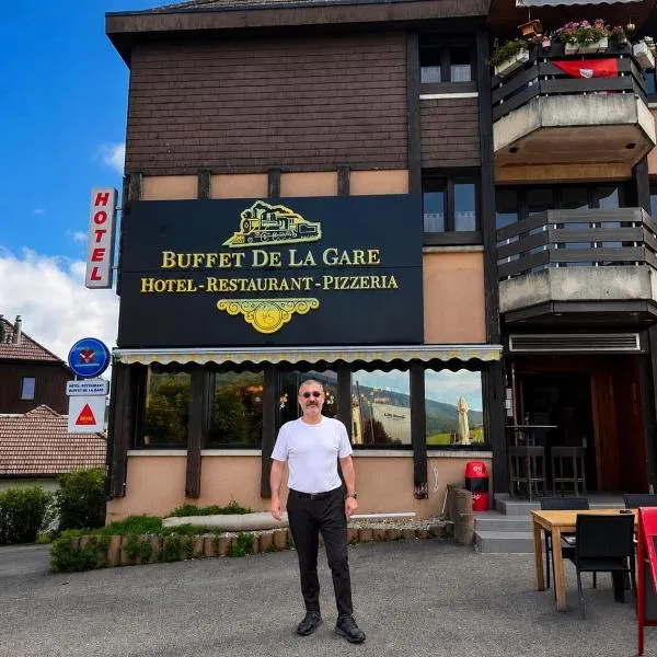 Buffet de la gare Courtelary，位于Courtelary的酒店
