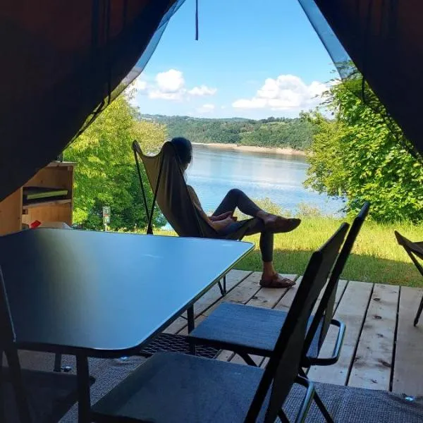 Camping Les Aubazines，位于博尔莱奥尔盖的酒店
