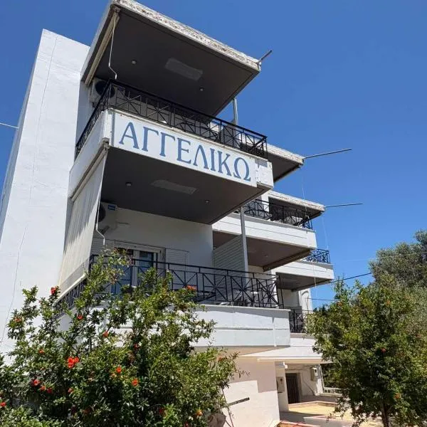 AGGELIKO Mavrovouni Beach, Gytheion，位于马夫罗沃的酒店