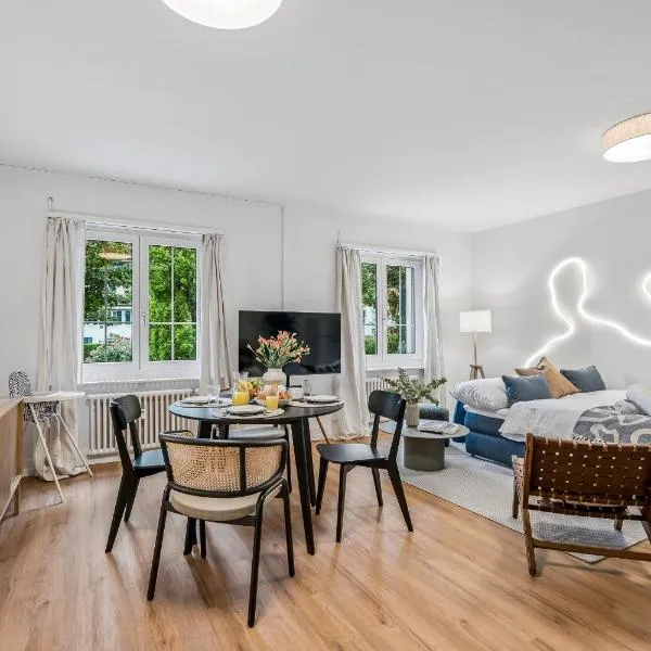 Zentrale Stadtwohnung in Rapperswil, Schloss，位于拉珀斯维尔-约纳的酒店