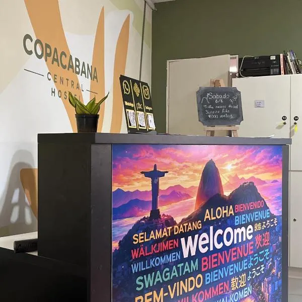 Copacabana Central Hostel，位于里约热内卢的酒店
