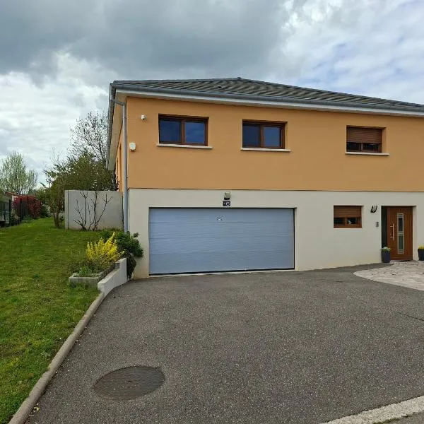 Apartment Einliegerwohnung，位于Hagenthal-le-Haut的酒店