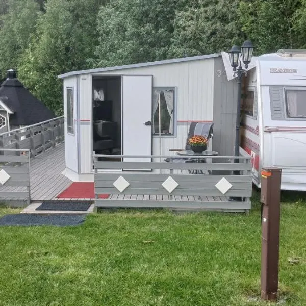 Hagen Camping Mini hus，位于Kjerrvika的酒店