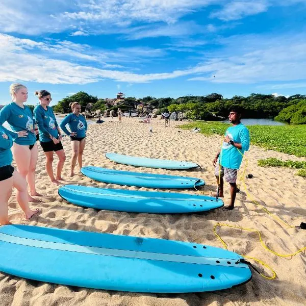 saha surf camp，位于阿鲁甘湾的酒店