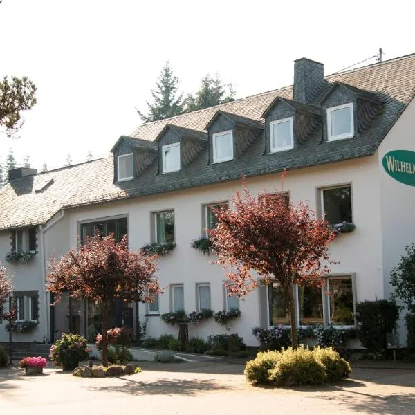 Hotel Wilhelmshöhe Auderath，位于Gillenbeuren的酒店