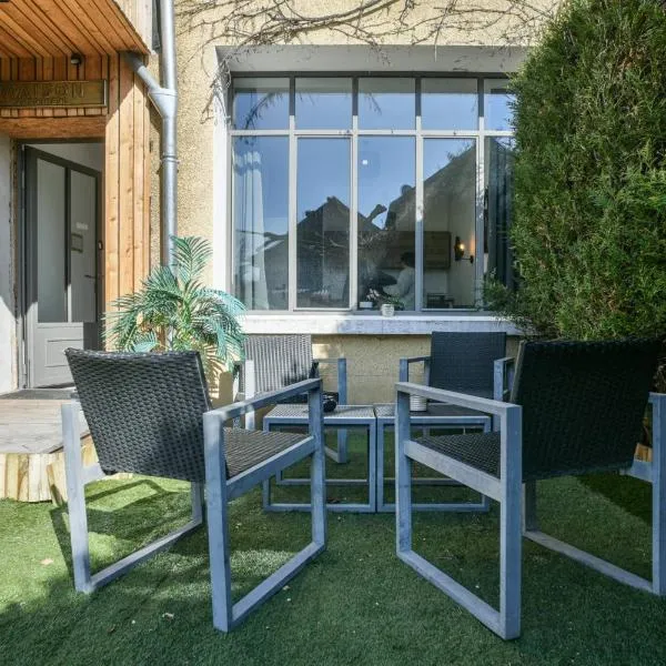 Maison du Bonheur, gîte Les Tilleuls，位于Le Pin的酒店