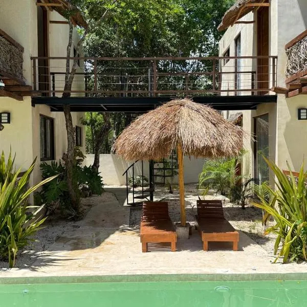 Villas AHAL,，位于Chemuyil的酒店