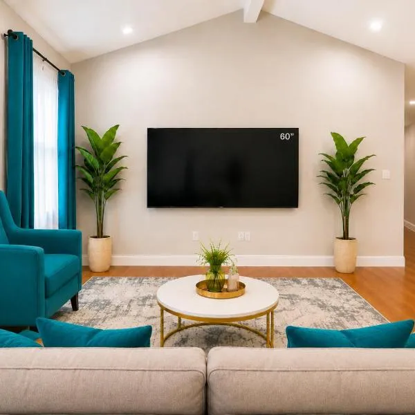 Private 1BR Apt, WiFi, Reliable, Near NYC，位于Scotch Plains的酒店