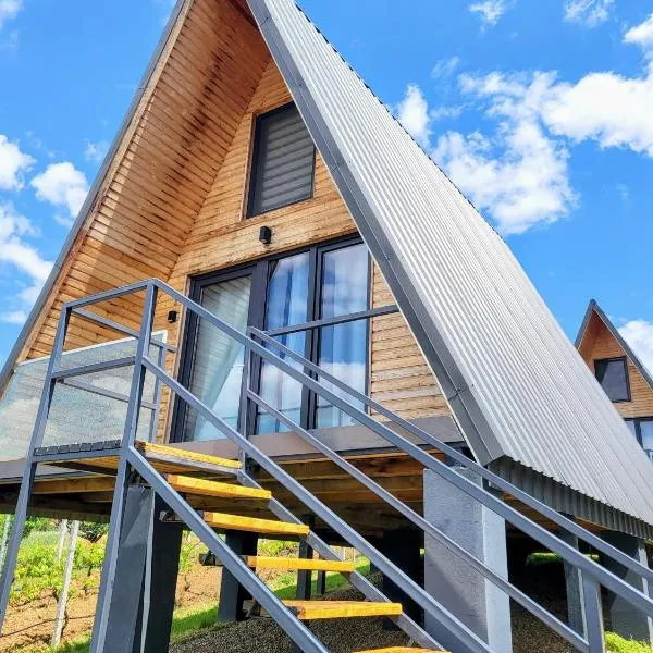 CAVO VILLAGE- Cabins Rental Băile 1 Mai，位于Rontău的酒店