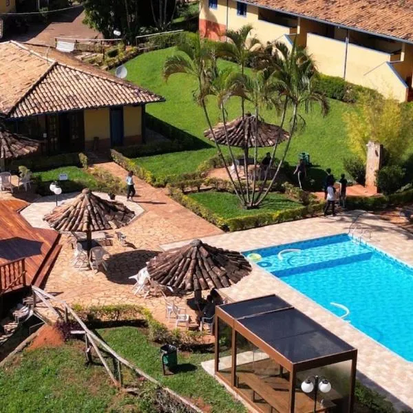 Hotel Fazenda Recanto das Montanhas，位于欧鲁普雷图的酒店