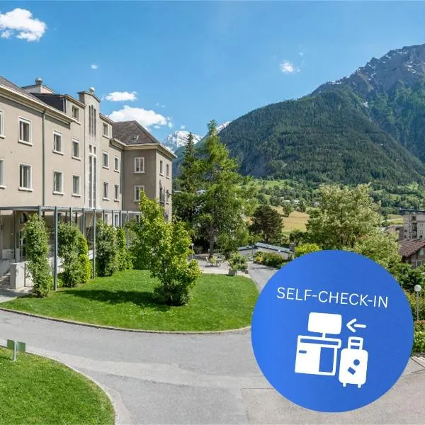 Hotel Haus Schönstatt contactless-Check-In,位于布里格的酒店