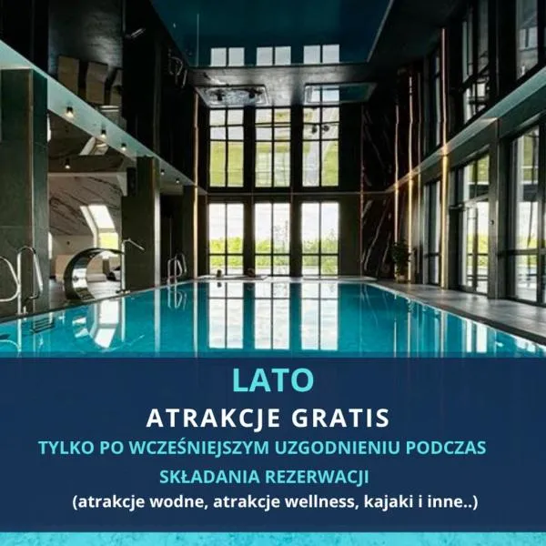 Natural Hotel przy plaży-Ostróda-basen na III kondygnacji，位于奥斯特罗达的酒店
