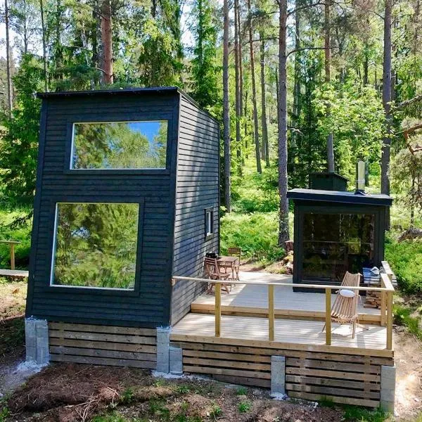 Cabin Ichi Architect Forest Retreat with Sauna，位于拉塞博里的酒店
