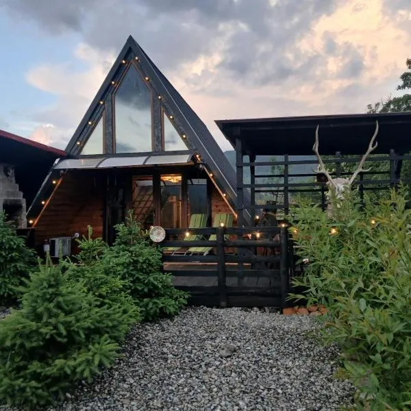 Maria's Cabin & Spa,位于Băiaşu的酒店