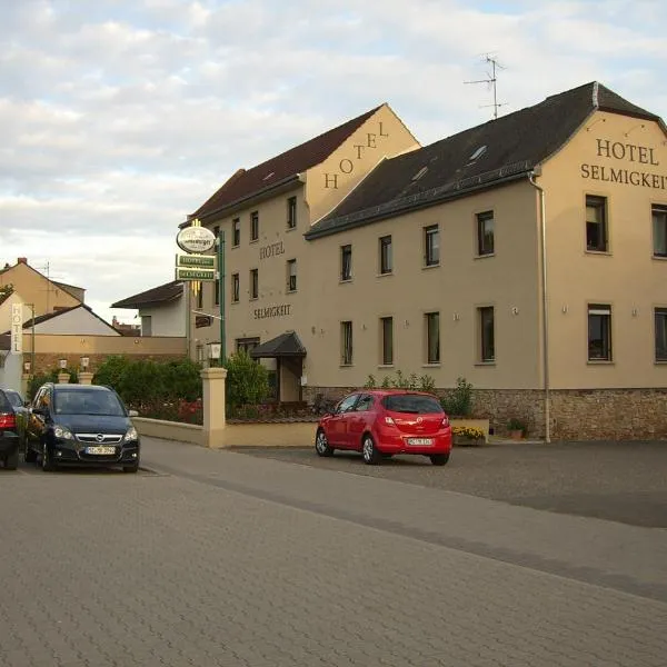 幸福酒店，位于莱茵河畔的宾根的酒店