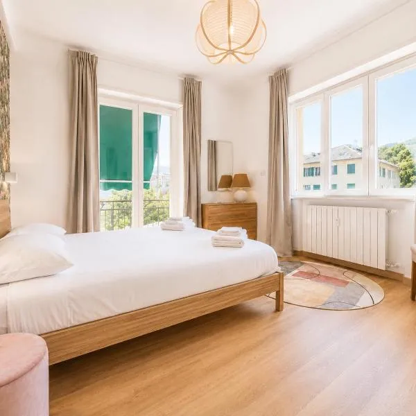 Bright and Spacious Elegant Apartment 5 min Airport，位于热那亚的酒店