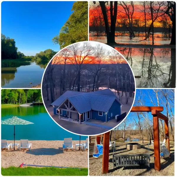 Riverfront Retreat Beach, Fishing & Trails,位于布罗肯鲍的酒店