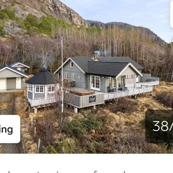 Villa Myklebostad，位于Sand的酒店
