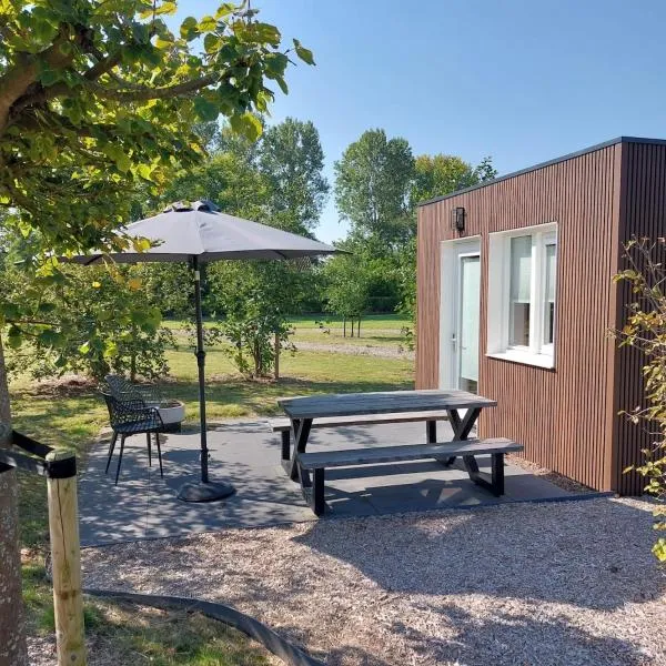 De Fazant - Tiny House in de Zeeuwse Natuur，位于Driewegen的酒店