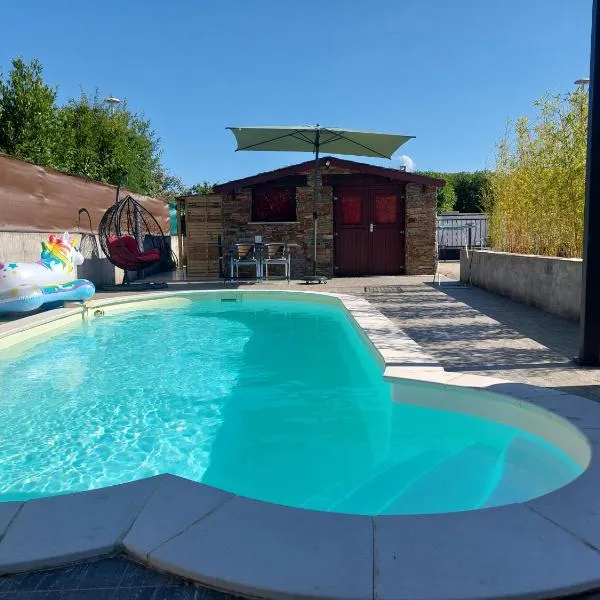 Chalet proche aéroport de Bastia,位于卢恰纳的酒店