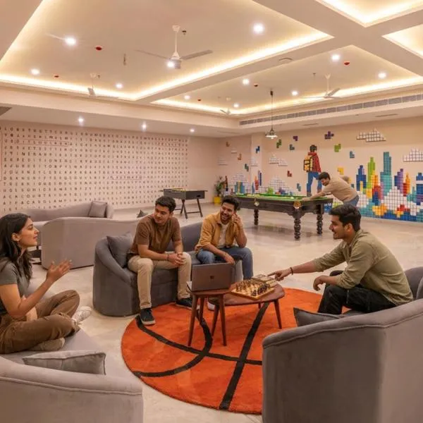 The Hosteller Gurgaon，位于古尔冈的酒店