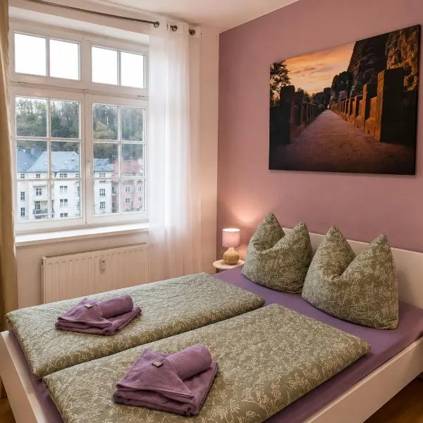 Urlaubsmagie - Ferienwohnung Haselmaus - Gemeinschaftsgarten, Sauna & Saisonaler Pool，位于塞布尼茨的酒店
