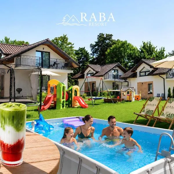 RABA RESORT - Domki i Apartamenty pod Krakowem，位于Gdów的酒店