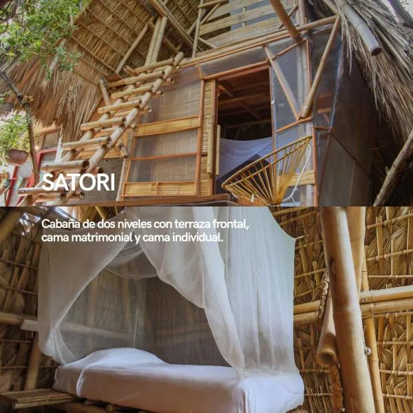 Posada Corazon Mazunte - Natural Vibe Satori，位于马祖特的酒店