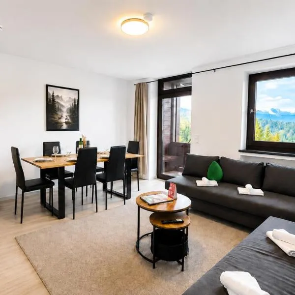 Modernes Apartment mit Bergblick Bayerischer Wald Gratis Osserbad，位于洛贝格的酒店
